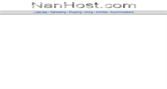 Desktop Screenshot of nanhost.com