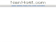 Tablet Screenshot of nanhost.com